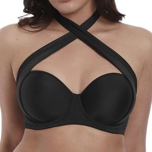 Freya Multi-way Bikini Top Black Swim